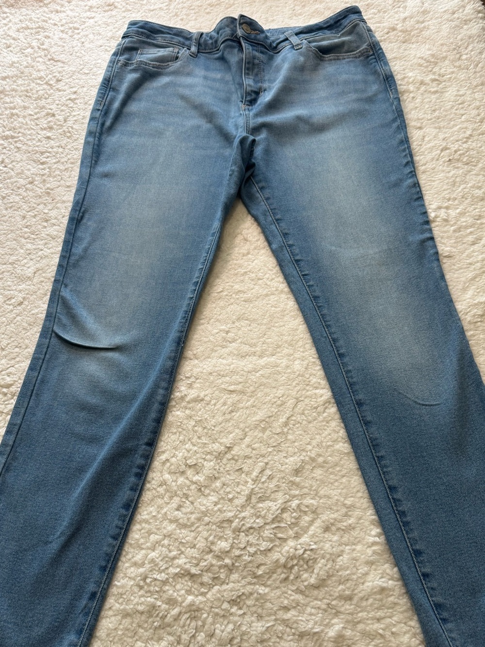 Sonoma Medium Blue Straight-Leg Women's Jeans